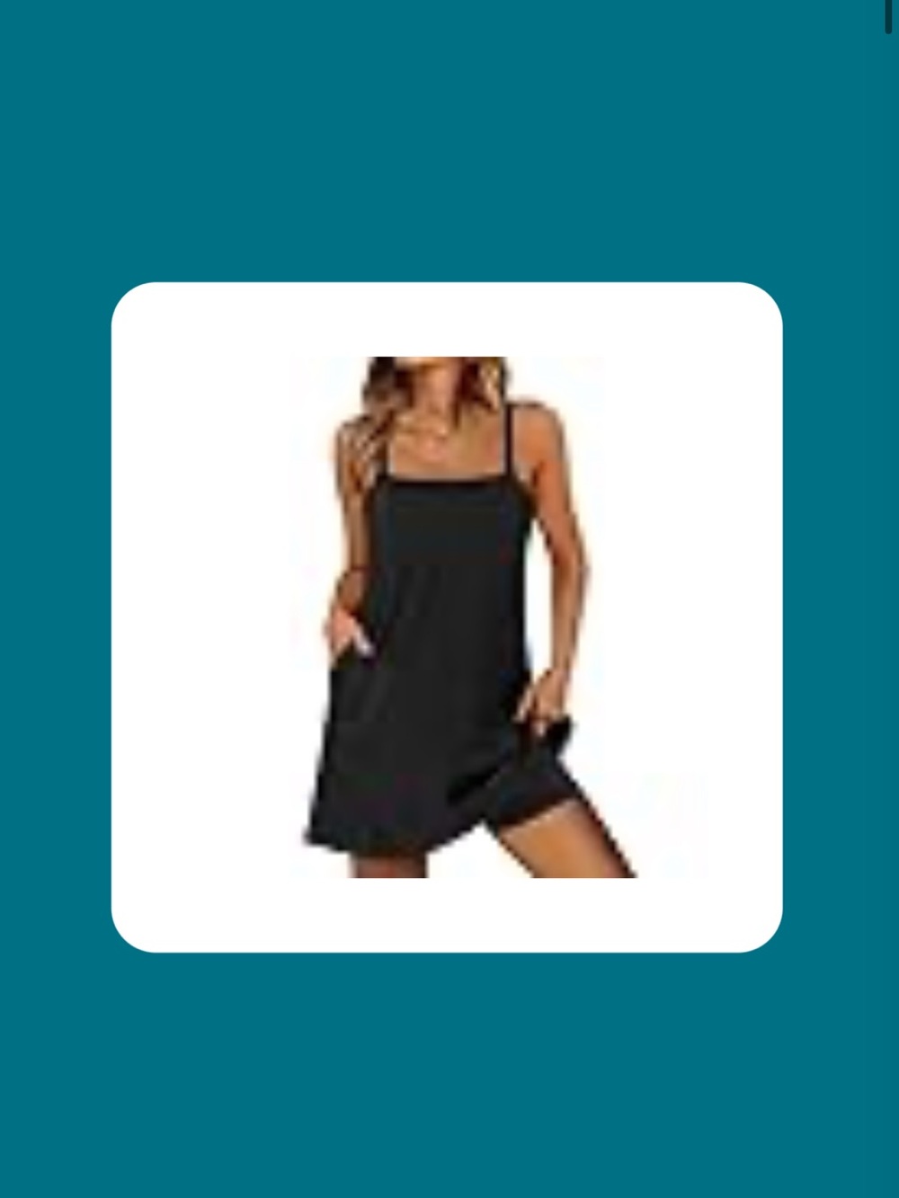 Black Strappy Slip Romper by ANRABESS